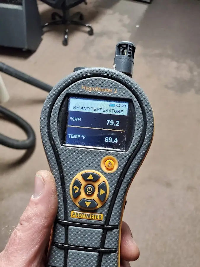 Moisture meter humidity assessment for Fire & Smoke Damage Restoration in Wahoo